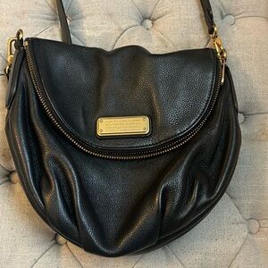 Marc by Marc Jacob’s black leather cross body bag